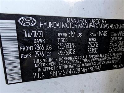 2022 Hyundai SANTA FE XRT   - Photo 32 - Bountiful, UT 84010