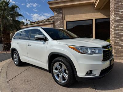 2015 Toyota Highlander Limited   - Photo 1 - St. George, UT 84770-2625