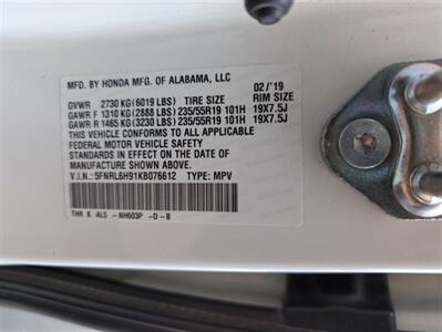 2019 Honda Odyssey Elite - Photo 32 - Bountiful, UT 84010