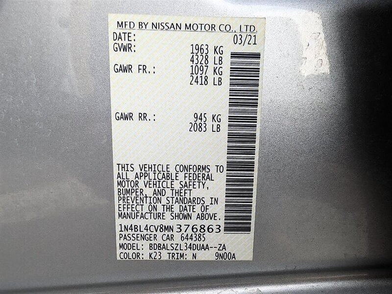 2021 Nissan Altima 2.5 SR - Photo 33 - Bountiful, UT 84010