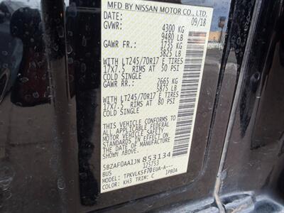 2018 Nissan NV 3500 HD SL *4X4*   - Photo 44 - St. George, UT 84770-2625