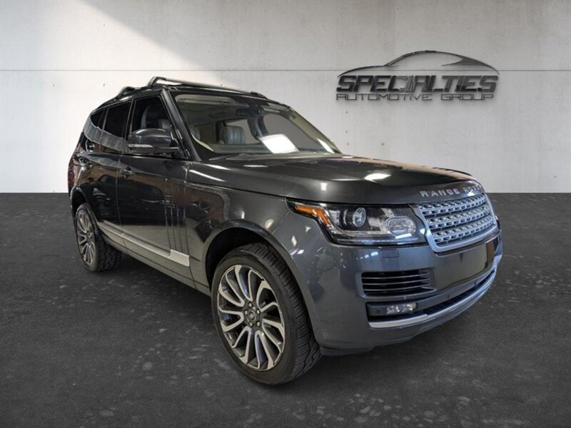 2016 Land Rover Range Rover Supercharged  