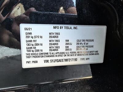 2021 Tesla Model Y Long Range  7-Passenger w/ Acceleration Boost - Photo 33 - Bountiful, UT 84010