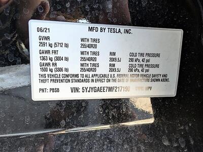 2021 Tesla Model Y Long Range 7-Passenger w/ Acceleration Boost - Photo 34 - Bountiful, UT 84010