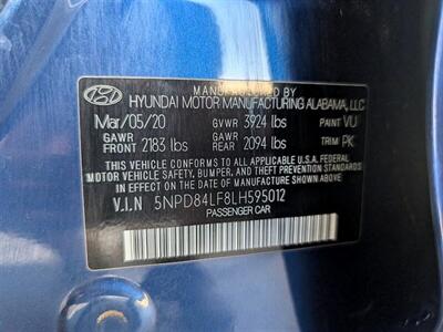 2020 Hyundai ELANTRA SEL  ***Hail Damage*** - Photo 30 - Bountiful, UT 84010