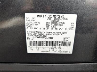 2016 Ford Explorer Sport   - Photo 34 - Bountiful, UT 84010