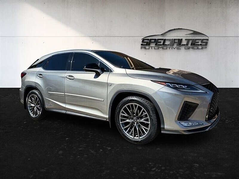 Atomic Silver 2020 Lexus RX Hybrid SUV / Crossover All-Wheel Drive Automatic