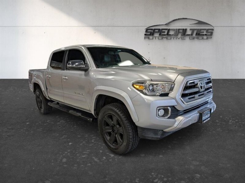 Silver Sky Metallic 2016 Toyota Tacoma Pickup Truck Four-Wheel Drive Automatic