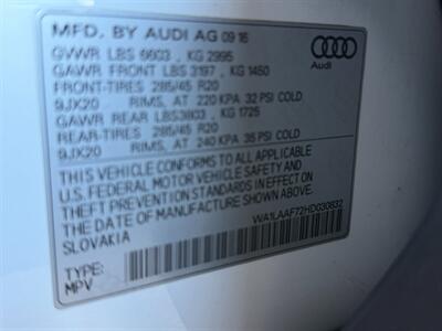 2017 Audi Q7 3.0T quattro Premium   - Photo 57 - St. George, UT 84770-2625