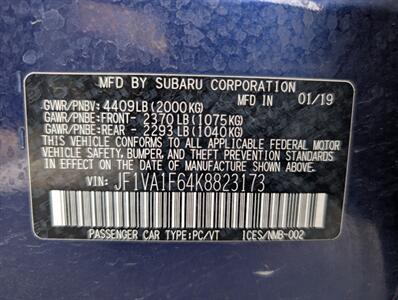 2019 Subaru WRX Premium - Photo 31 - Bountiful, UT 84010