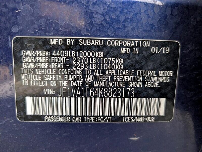 2019 Subaru WRX Premium - Photo 31 - Bountiful, UT 84010