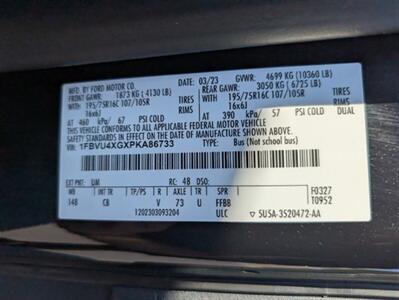 2023 Ford Transit 350 HD XL   - Photo 28 - Bountiful, UT 84010