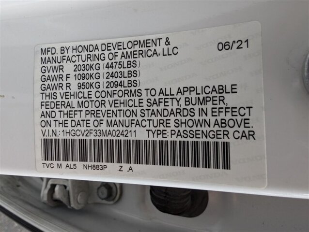 2021 Honda Accord Sport - Photo 32 - Bountiful, UT 84010