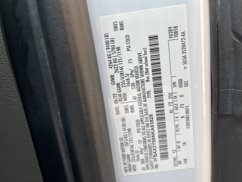 2022 Ford Transit 350 XLT * 15 Passenger - Photo 49 - St. George, UT 84770-2625