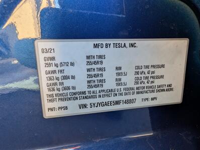 2021 Tesla Model Y Long Range  7-Passenger - Photo 30 - Bountiful, UT 84010