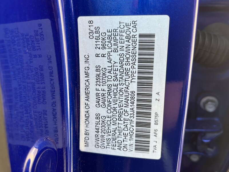 2018 Honda Accord Sport - Photo 49 - St. George, UT 84770-2625