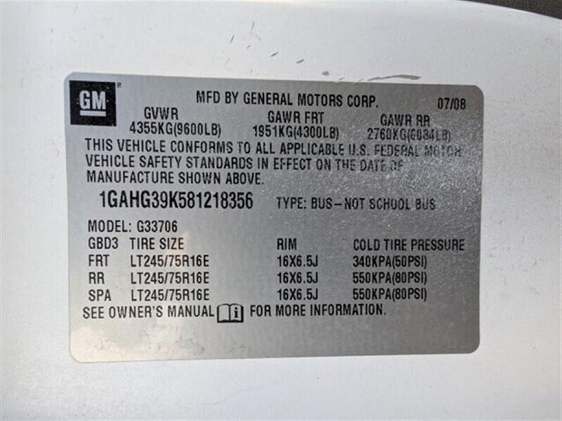 2008 Chevrolet Express LS 3500 - Photo 29 - Bountiful, UT 84010