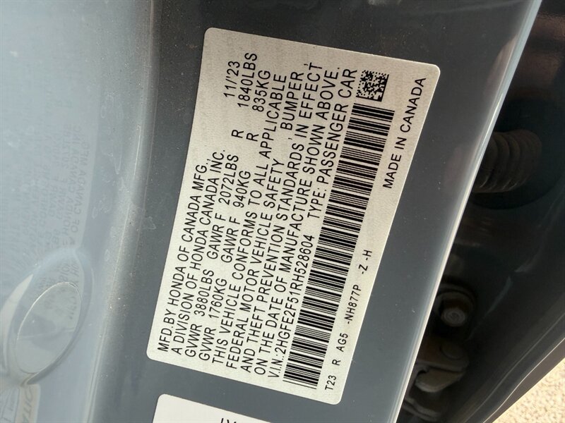 2024 Honda Civic Sport - Photo 47 - St. George, UT 84770-2625