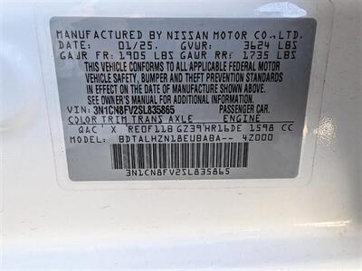 2025 Nissan Versa SR - Photo 33 - Bountiful, UT 84010