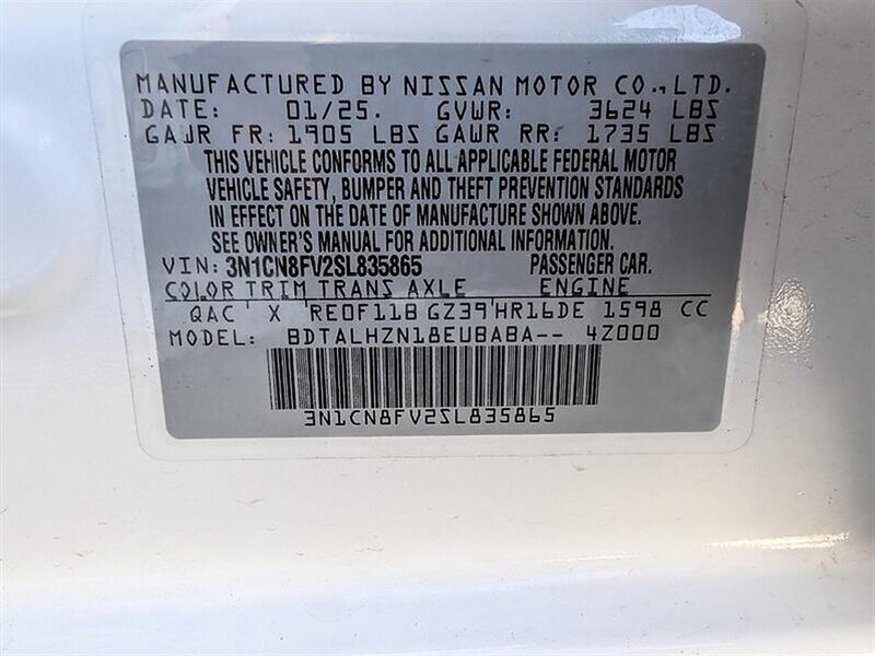 2025 Nissan Versa SR - Photo 33 - Bountiful, UT 84010