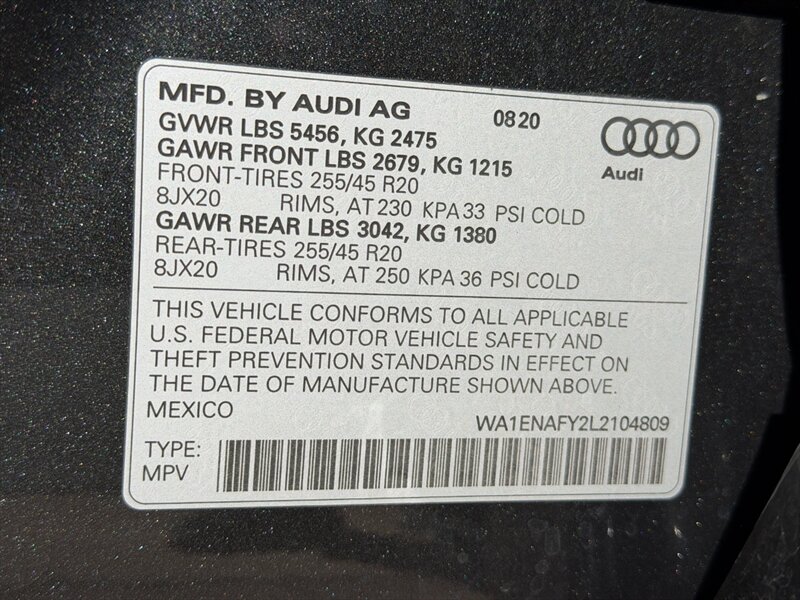 2020 Audi Q5 Quattro Premium Plus Titanium - Photo 53 - St. George, UT 84770-2625