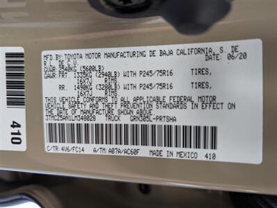 2020 Toyota Tacoma SR5 V6   - Photo 31 - Bountiful, UT 84010