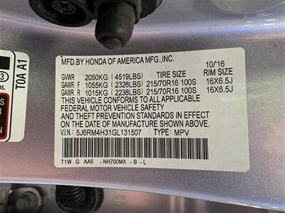 2016 Honda CR-V LX   - Photo 31 - Bountiful, UT 84010