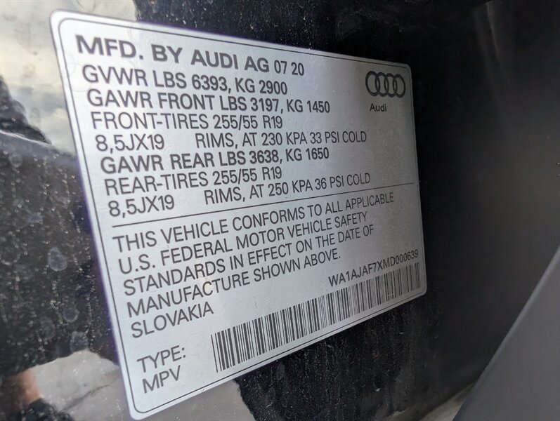 2021 Audi Q7 45 Premium Quattro Tiptronic - Photo 34 - Bountiful, UT 84010