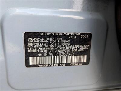 2019 Subaru WRX Premium   - Photo 31 - Bountiful, UT 84010