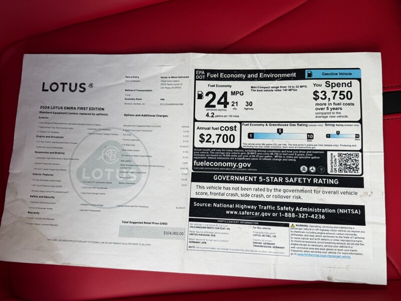 2024 Lotus Emira First Edition - Photo 38 - St. George, UT 84770-2625