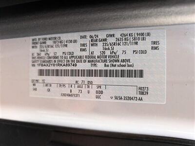 2024 Ford Transit 350 XLT  15-Passenger - Photo 32 - Bountiful, UT 84010