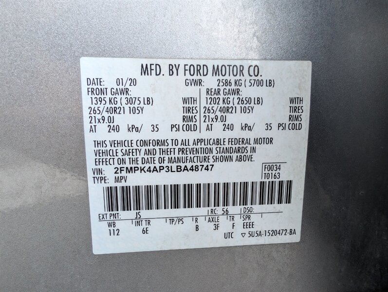 2020 Ford Edge ST - Photo 33 - Bountiful, UT 84010