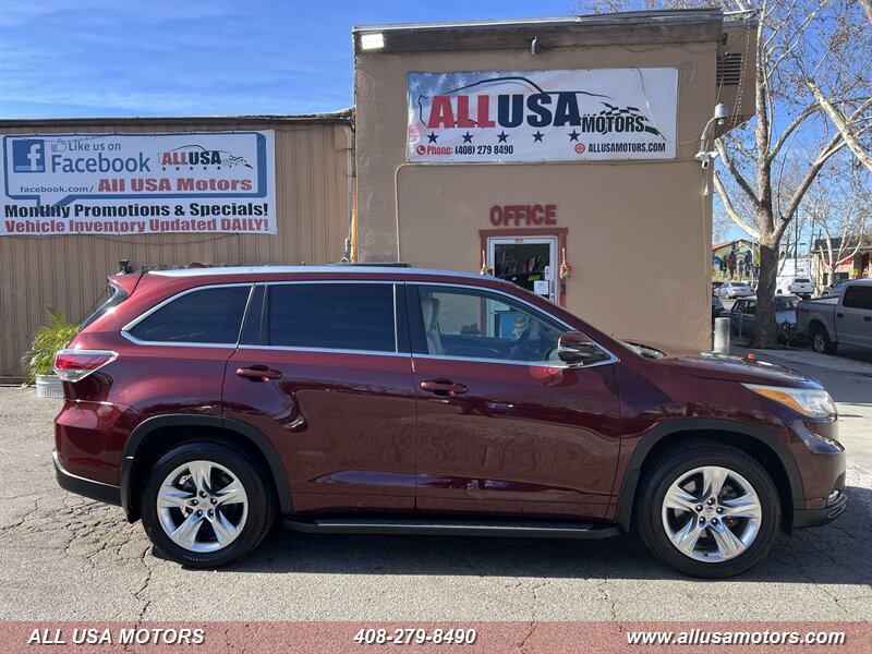 2015 Toyota Highlander Limited   - Photo 1 - San Jose, CA 95116