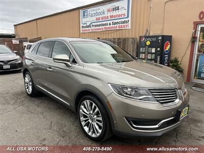 2016 Lincoln MKX Reserve   - Photo 2 - San Jose, CA 95116