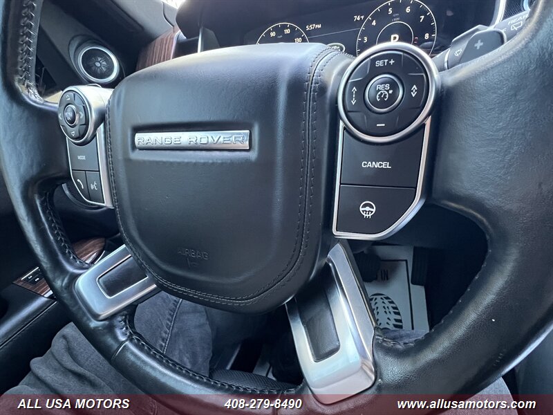 2017 Land Rover Range Rover HSE photo 21