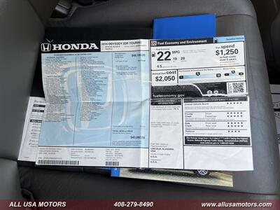 2016 Honda Odyssey Touring   - Photo 63 - San Jose, CA 95116