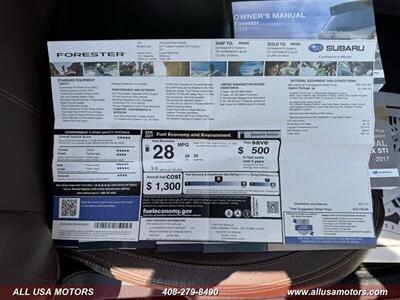 2017 Subaru Forester 2.5i Touring   - Photo 58 - San Jose, CA 95116