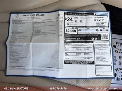 2016 Mercedes-Benz GLC GLC 300 4MATIC - Photo 58 - San Jose, CA 95116