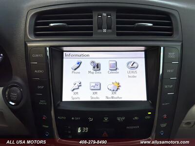 2012 Lexus IS 250   - Photo 32 - San Jose, CA 95116