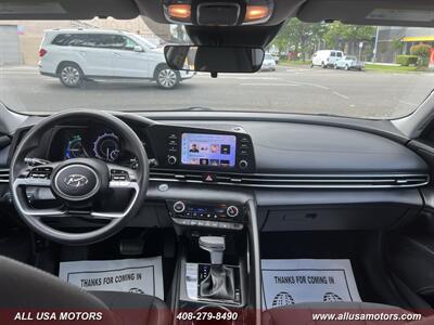 2022 Hyundai ELANTRA Hybrid Blue   - Photo 27 - San Jose, CA 95116