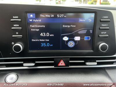 2022 Hyundai ELANTRA Hybrid Blue   - Photo 37 - San Jose, CA 95116