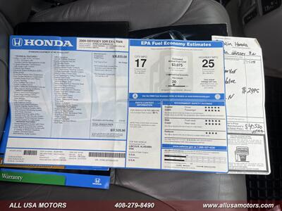 2009 Honda Odyssey EX-L w/DVD   - Photo 54 - San Jose, CA 95116