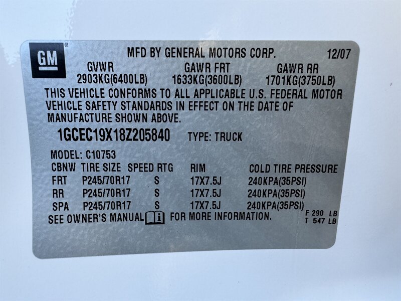 2008 Chevrolet Silverado 1500 Work Truck - Photo 25 - Mesa, AZ 85210