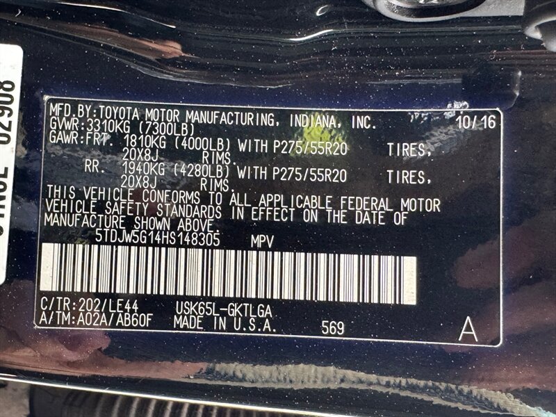 2017 Toyota Sequoia Limited - Photo 33 - Mesa, AZ 85210