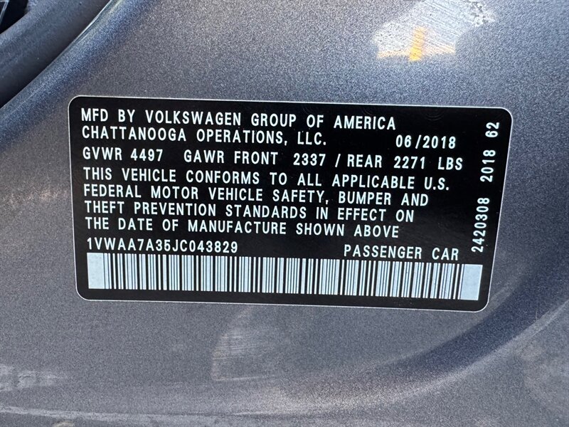 2018 Volkswagen Passat S - Photo 29