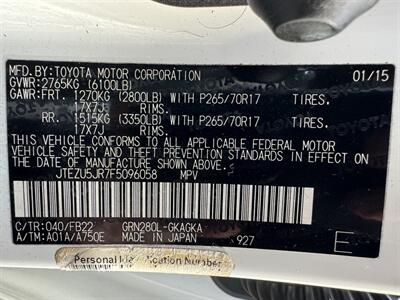 2015 Toyota 4Runner SR5   - Photo 26 - Mesa, AZ 85210