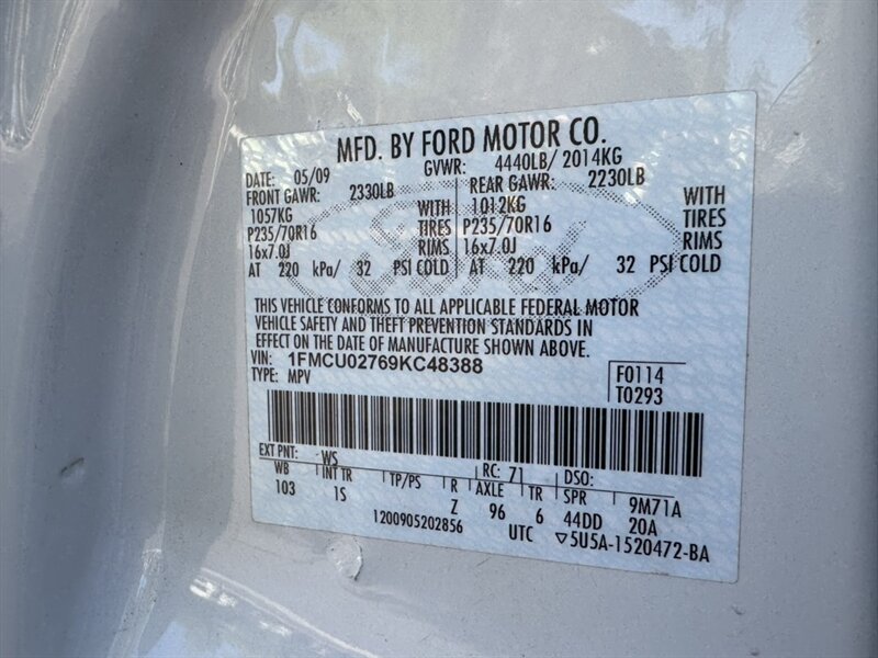 2009 Ford Escape XLS - Photo 29