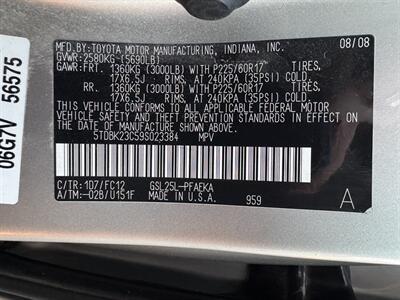 2009 Toyota Sienna LE 7-Passenger AWD   - Photo 26 - Mesa, AZ 85210