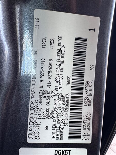2017 Toyota Tundra SR5 - Photo 27 - Mesa, AZ 85210