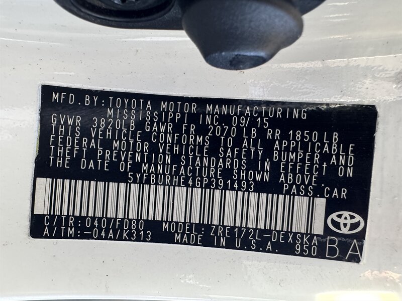 2016 Toyota Corolla S Plus - Photo 26 - Mesa, AZ 85210